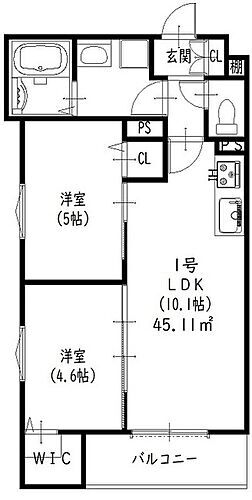 大阪府東大阪市東山町 額田駅 2LDK アパート 賃貸物件詳細