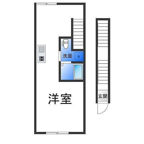 大阪府堺市堺区石津町4丁 石津川駅 ワンルーム アパート 賃貸物件詳細