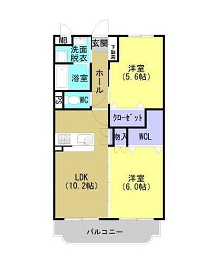 福島県二本松市油井字宮下山 安達駅 2LDK マンション 賃貸物件詳細