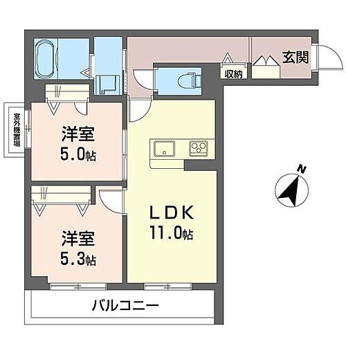 神奈川県相模原市中央区青葉3丁目9-2-2 淵野辺駅 2LDK マンション 賃貸物件詳細