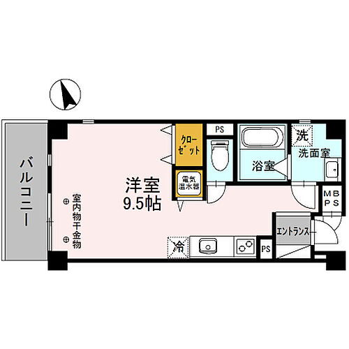 兵庫県姫路市東延末2丁目 手柄駅 ワンルーム マンション 賃貸物件詳細