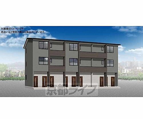 京都府京都市南区八条源町 3階建 