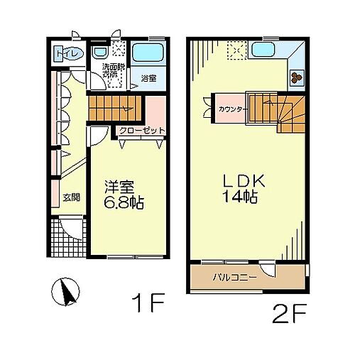 ルユタ 1LDK 賃貸物件詳細