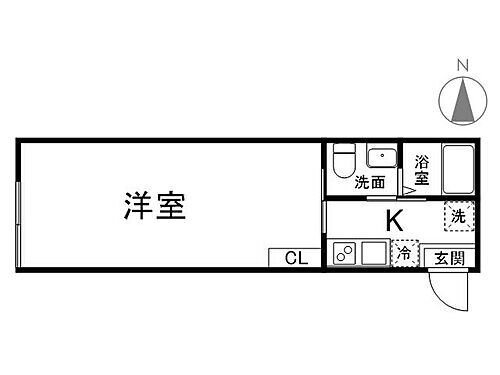 サンクトスコート五条室町 2階 1K 賃貸物件詳細