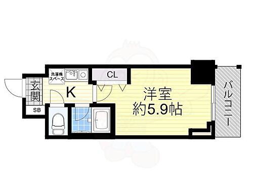 大阪府大阪市北区天満4丁目17番6号 南森町駅 1K マンション 賃貸物件詳細