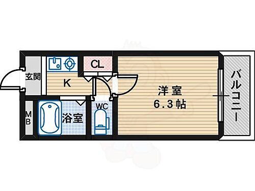 大阪府大阪市住吉区我孫子2丁目 あびこ駅 1K マンション 賃貸物件詳細