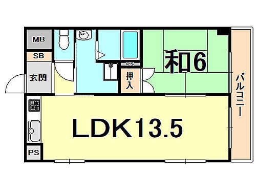 グランヴィア北夙川 2階 1LDK 賃貸物件詳細