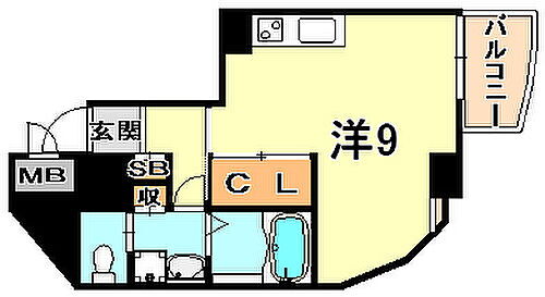 プリマヴェーラ甲南山手 6階 ワンルーム 賃貸物件詳細