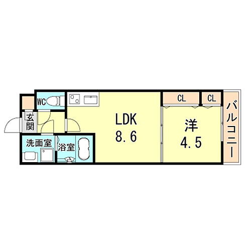 兵庫県神戸市長田区駒ケ林町４丁目 賃貸アパート