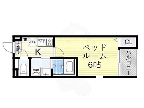 ハーモニーテラス江坂 3階 1K 賃貸物件詳細