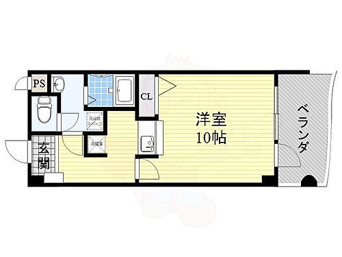 大阪府枚方市中宮西之町1番71号 枚方市駅 1K マンション 賃貸物件詳細