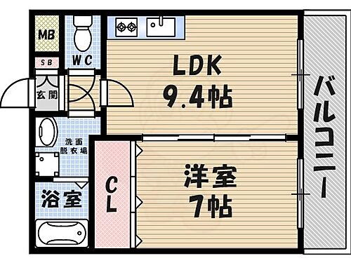 兵庫県尼崎市水堂町1丁目6番7号 立花駅 1LDK マンション 賃貸物件詳細