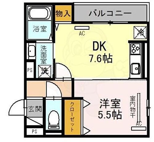 セレーノ南甲子園 2階 1DK 賃貸物件詳細