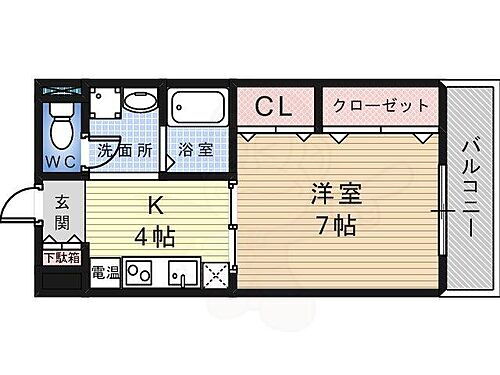 大阪府堺市堺区北庄町2丁2番19号 堺東駅 1DK マンション 賃貸物件詳細