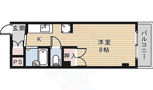 箕面センチュリーロイヤル 4階 ワンルーム 賃貸物件詳細