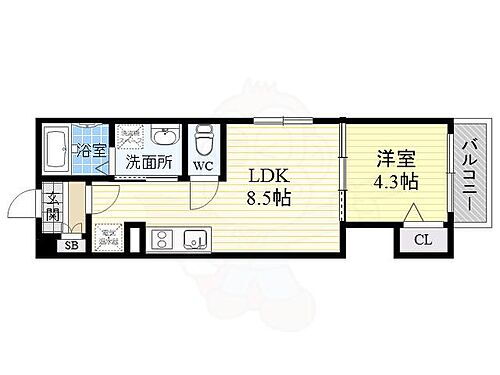 ＧＲＡＮＤＩＲ玉出 1階 1LDK 賃貸物件詳細