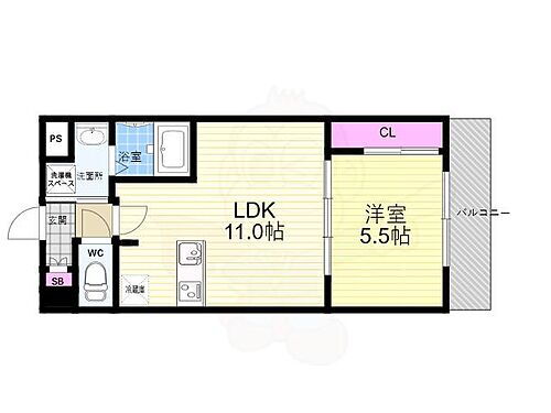 みつまめ京都　朱雀 2階 1LDK 賃貸物件詳細