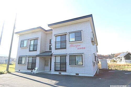 秋田県秋田市河辺北野田高屋字黒沼下堤下 賃貸アパート