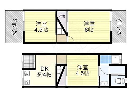 大阪府摂津市鳥飼野々1丁目 南摂津駅 3DK 一戸建て 賃貸物件詳細