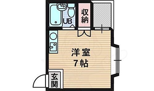 大阪府大阪市東淀川区豊新3丁目 上新庄駅 ワンルーム マンション 賃貸物件詳細
