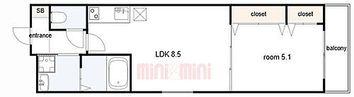 兵庫県西宮市今津野田町 賃貸アパート