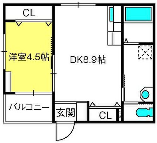 アール浦和 1階 1DK 賃貸物件詳細