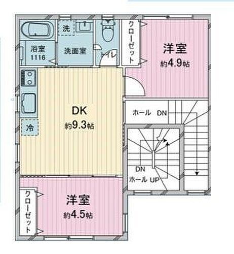 アート・フル東村山サクセス 2階 2DK 賃貸物件詳細