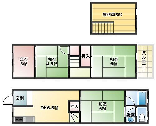 兵庫県尼崎市塚口本町７丁目 塚口駅 4SDK 一戸建て 賃貸物件詳細