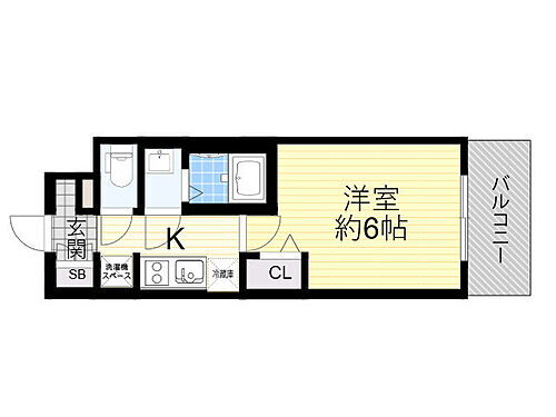 大阪府大阪市淀川区三津屋北2丁目 神崎川駅 1K マンション 賃貸物件詳細