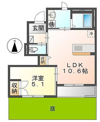 東京都府中市西府町３丁目 西府駅 1LDK アパート 賃貸物件詳細