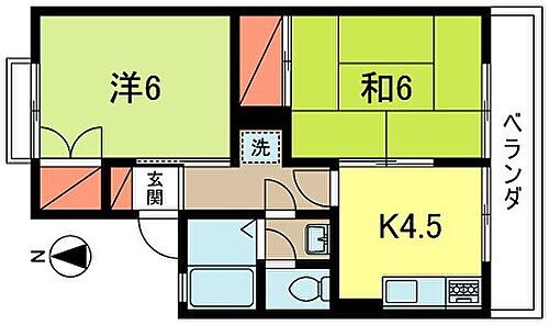 東京都杉並区堀ノ内3丁目 新高円寺駅 2K アパート 賃貸物件詳細