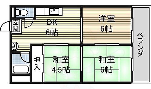愛知県名古屋市西区比良1丁目193番 比良駅 3DK マンション 賃貸物件詳細