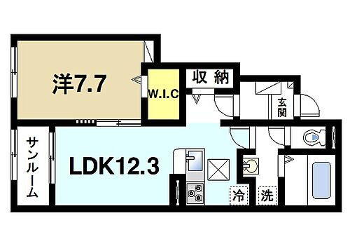奈良県奈良市平松4丁目 西ノ京駅 1LDK アパート 賃貸物件詳細