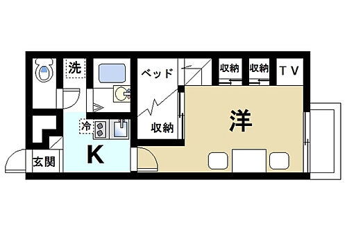 奈良県天理市二階堂上ノ庄町251-3 二階堂駅 1K アパート 賃貸物件詳細