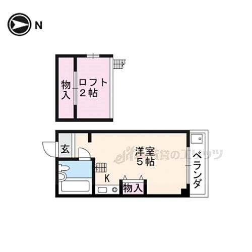 京都府京都市北区等持院南町 円町駅 1K アパート 賃貸物件詳細