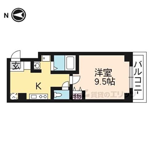 京都府京都市中京区西ノ京西円町 円町駅 1K マンション 賃貸物件詳細