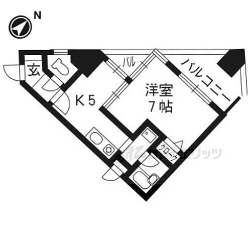 エスリード京都駅前 3階 1DK 賃貸物件詳細