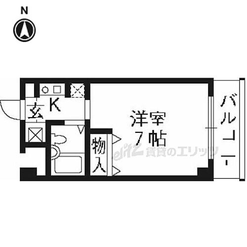 京都府宇治市大久保町南ノ口 大久保駅 1K マンション 賃貸物件詳細