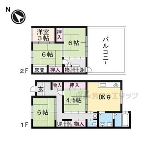 京都府京都市北区衣笠開キ町 北野白梅町駅 5LDK 一戸建て 賃貸物件詳細