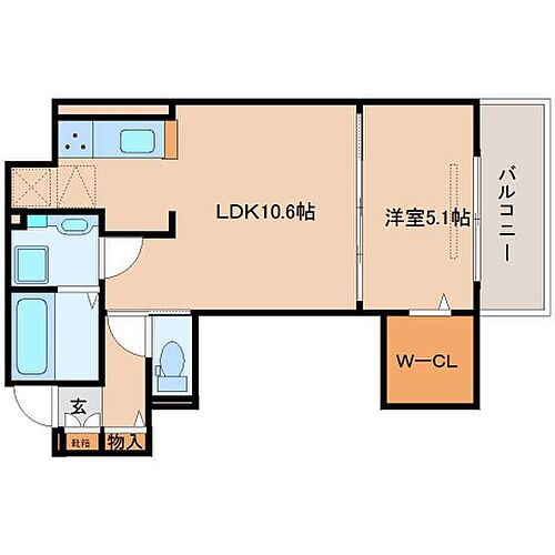 ラーゼンルーエ 1階 1LDK 賃貸物件詳細