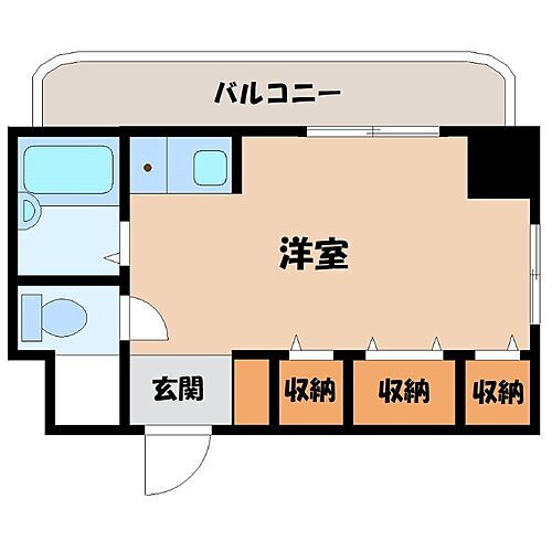 栃木県宇都宮市簗瀬4丁目 宇都宮駅 1K マンション 賃貸物件詳細