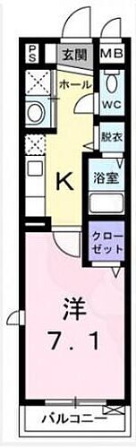 兵庫県神戸市須磨区神撫町1丁目1番10号 板宿駅 1K アパート 賃貸物件詳細