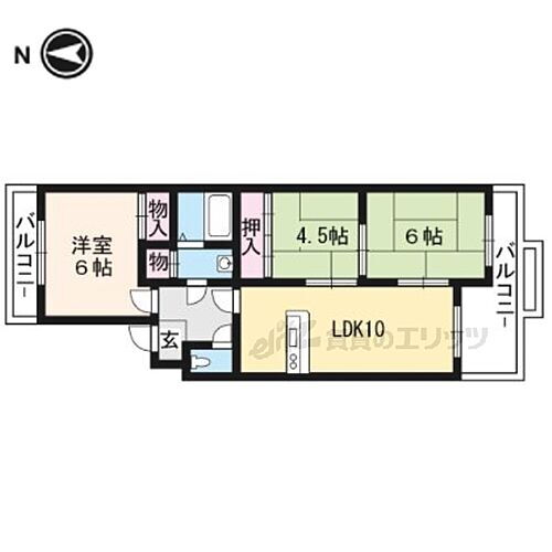 ソル・クメリアーナ 2階 3LDK 賃貸物件詳細