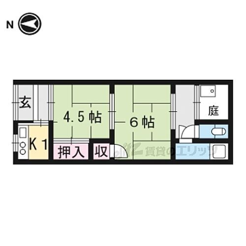 京都府京都市西京区上桂西居町 上桂駅 2K 一戸建て 賃貸物件詳細