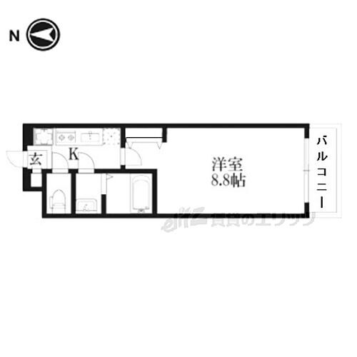 京都府京都市下京区西七条御領町 梅小路京都西駅 1K マンション 賃貸物件詳細