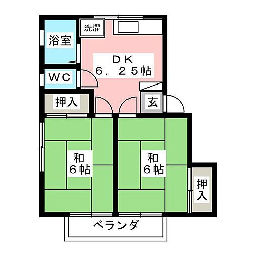 長野県長野市大字上駒沢 三才駅 2DK アパート 賃貸物件詳細