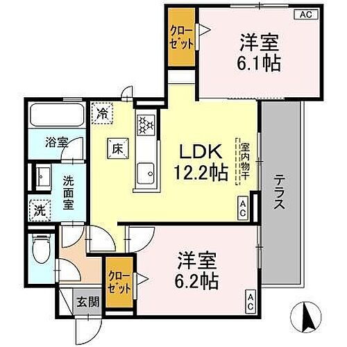 愛知県名古屋市中川区伏屋３丁目 賃貸アパート