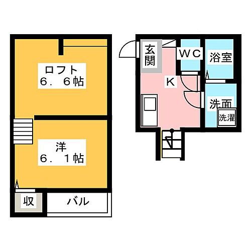 愛知県名古屋市熱田区六番２丁目 賃貸アパート