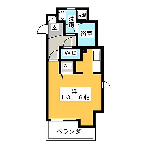 メゾン浅井 4階 ワンルーム 賃貸物件詳細
