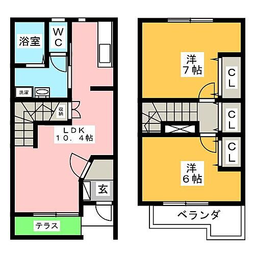 愛知県豊田市明和町5丁目 2LDK アパート 賃貸物件詳細
